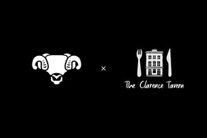 x THE CLARENCE TAVERN Bavette Steak w/ Roasted Tomato & Bone Marrow Butter